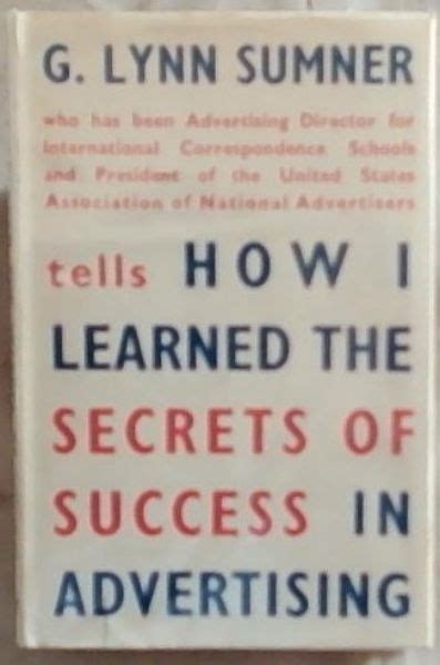 how i learned the secrets of success in advertising PDF