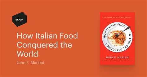 how italian food conquered the world Ebook Kindle Editon