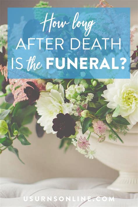 how long after a death is a funeral held