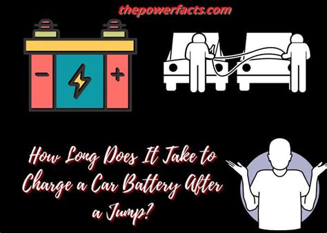 how long does it take to charge a car battery after a jump Kindle Editon