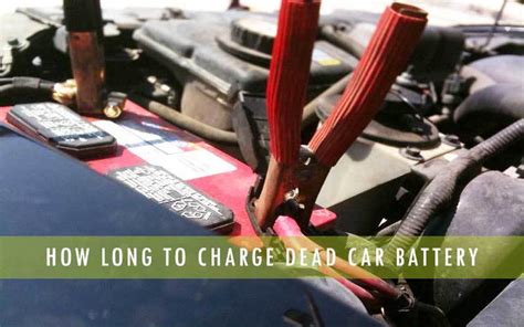 how long does it take to charge a dead car battery Doc