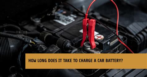 how long does it take to recharge a dead car battery PDF