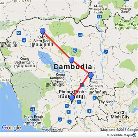 how long from siem reap to phnom penh