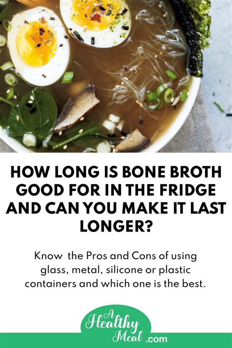 how long is broth good for in the fridge