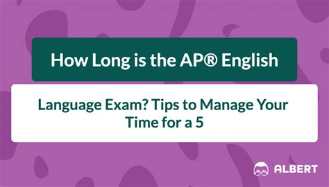 how long is the ap lang