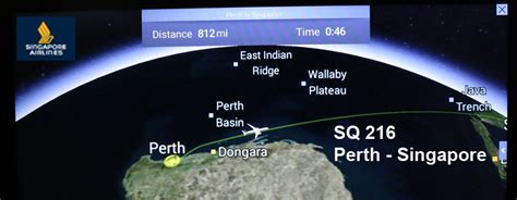 how long is the flight from singapore to perth