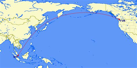 how long is the flight from vancouver to singapore