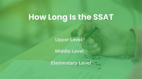 how long is the ssat