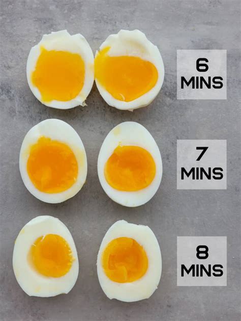 how long to cook soft boiled eggs