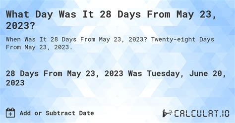 how many days since may 3 2024