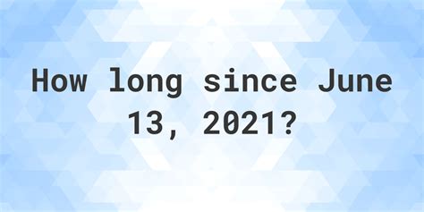 how many days till june 13