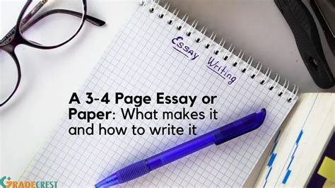 how much a 4 page paper