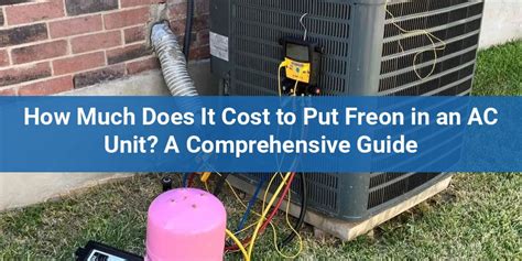 how much does it cost to add freon to home ac Doc