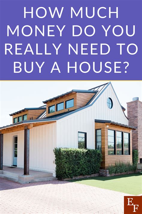 how much money do you need to buy house