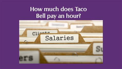 how much taco bell pay