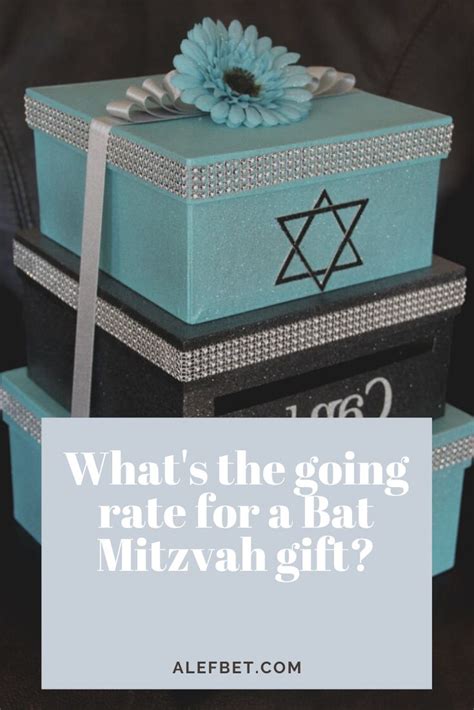 how much to give at bat mitzvah