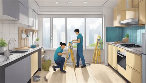 how much to renovate 4 room hdb