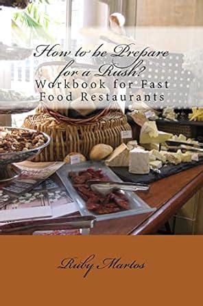 how prepare rush workbook restaurants Reader