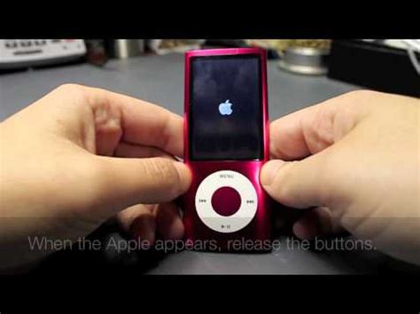 how restart ipod nano Doc