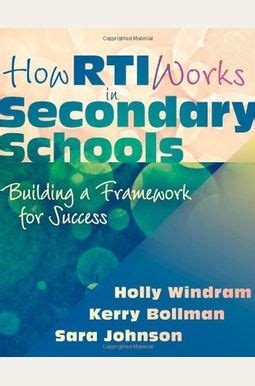 how rti works in secondary schools building a framework for success Kindle Editon