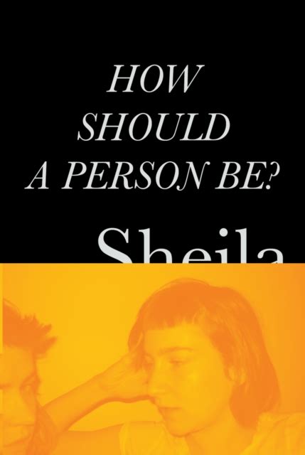 how should a person be pdf Kindle Editon