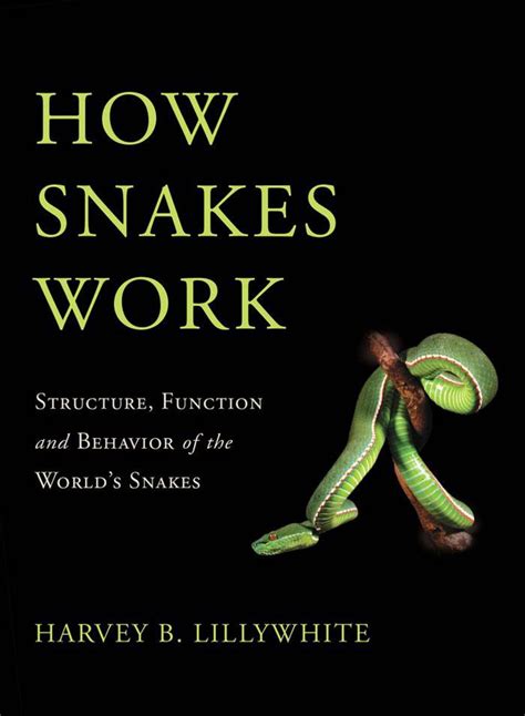 how snakes work structure function and behavior of the worlds snakes Doc