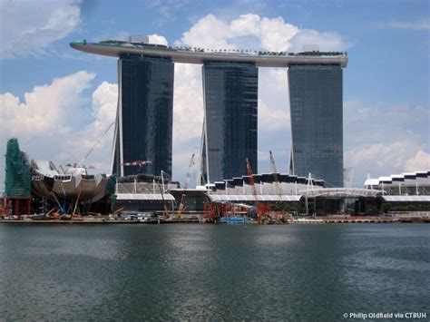 how tall is marina bay sands