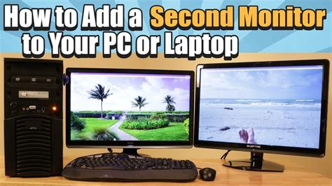 how to add 2nd monitor to laptop pdf Epub