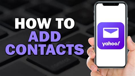 how to add contacts to yahoo mail pdf PDF