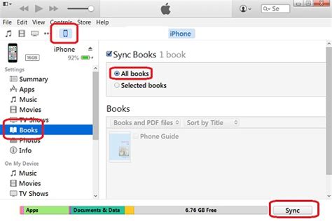 how to add pdf files to iphone through itunes Doc