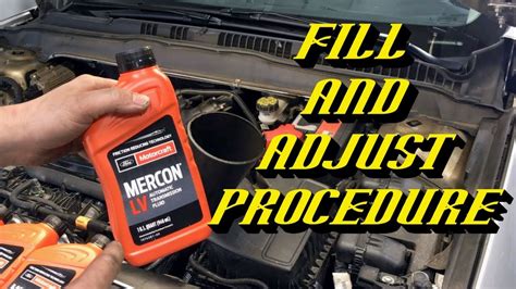 how to add transmission fluid to a 2004 ford explorer Reader