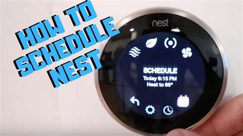 how to adjust nest thermostat manually