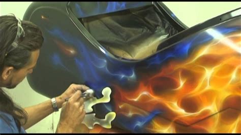 how to airbrush flames and true fire Doc