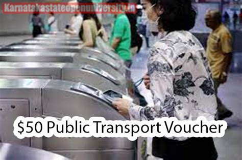 how to apply for public transport voucher 2023