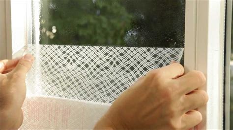 how to apply static cling window film