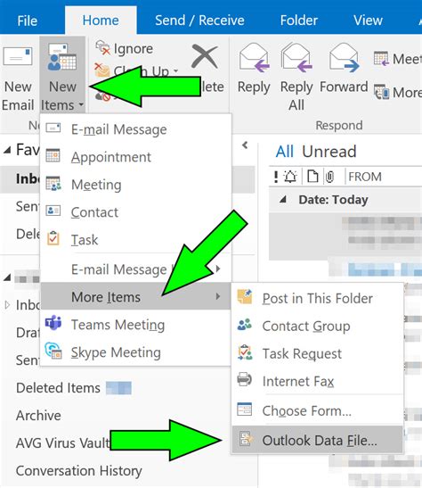 how to archive emails in outlook 2010 screenshots PDF