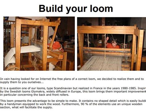 how to assemble a floor loom pdf Doc