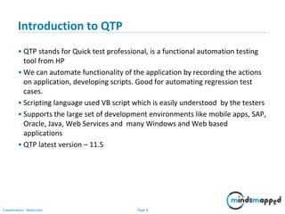 how to automate windows application using qtp Doc