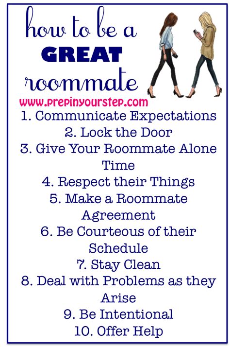 how to be a great roommate