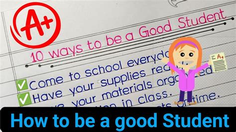 how to be best student