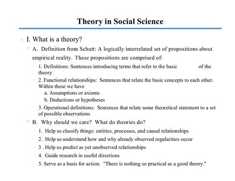 how to build social science theories Doc