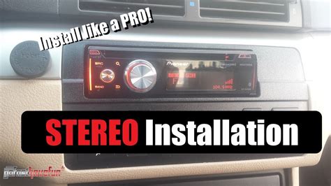 how to change a car stereo deck PDF