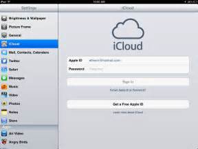 how to change apple id on icloud ipad 2 Kindle Editon