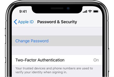 how to change apple password on iphone PDF