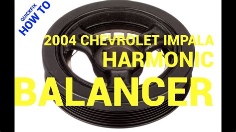 how to change harmonic balancer from 05 impala 3 4 Ebook Epub