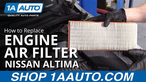 how to change nissan altima air filter PDF