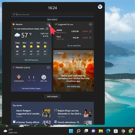 how to change opera gx weather to fahrenheit