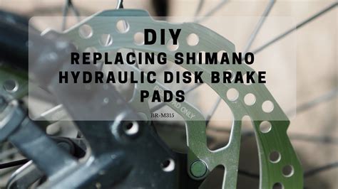 how to change shimano disk brake pads Doc