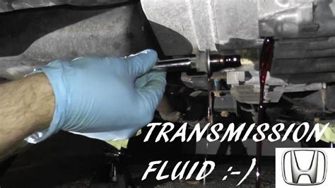 how to change transmission fluid honda accord 1994 PDF