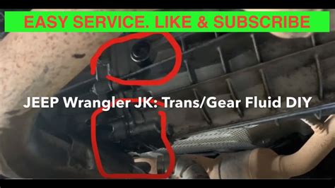 how to change transmission fluid jeep wrangler PDF